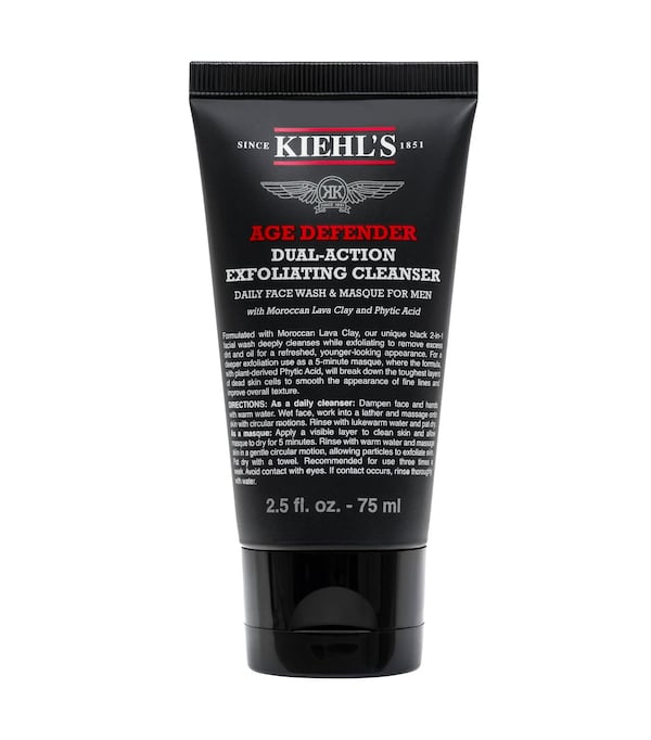 Kiehl’s offers the Age Defender for Men collection. CONTRIBUTED