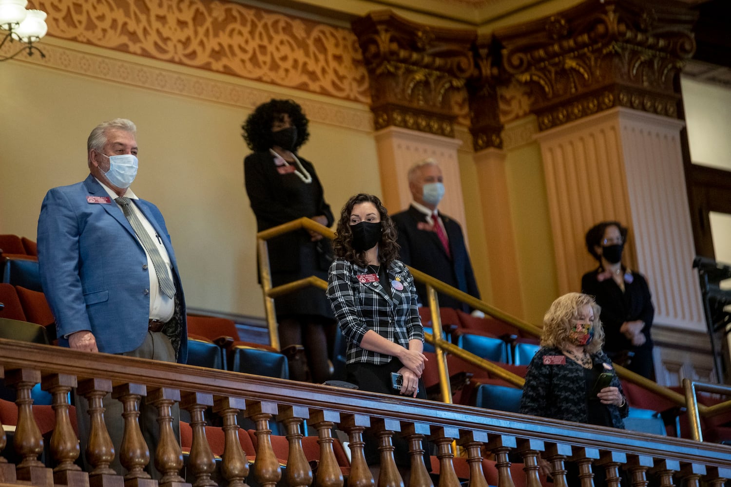 PHOTOS: Georgia lawmakers return to Capitol after coronavirus