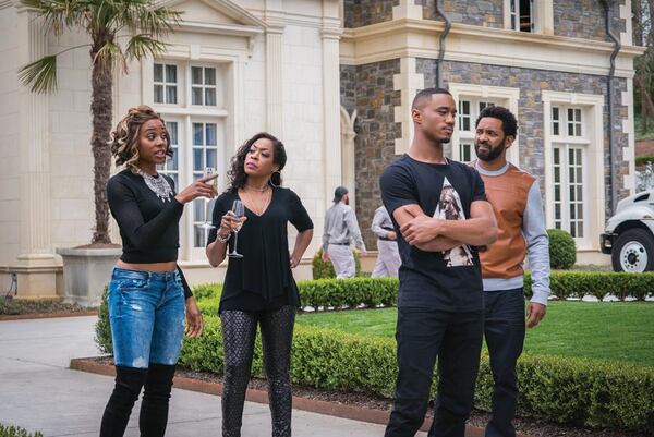 M-Chuck (Erica Ash); Cassie Calloway (Tichina Arnold); Cam Calloway (Jessie T. Usher); Uncle Julius (Mike Epps)_1