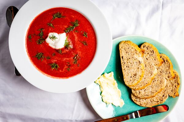 No-Cook, 5-Minute Borscht. Henri Hollis for The Atlanta Journal-Constitution