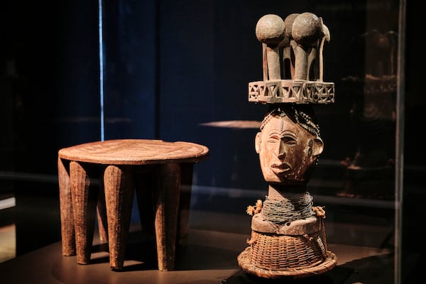 Descendants of Africatown's founders wanted to be sure the Clotilda Exhibit connected to their West African heritage. Museum curators connected with experts in West African Art and Yoruba linguists to meet the highest curatorial standards. Credit: Visit Mobile.