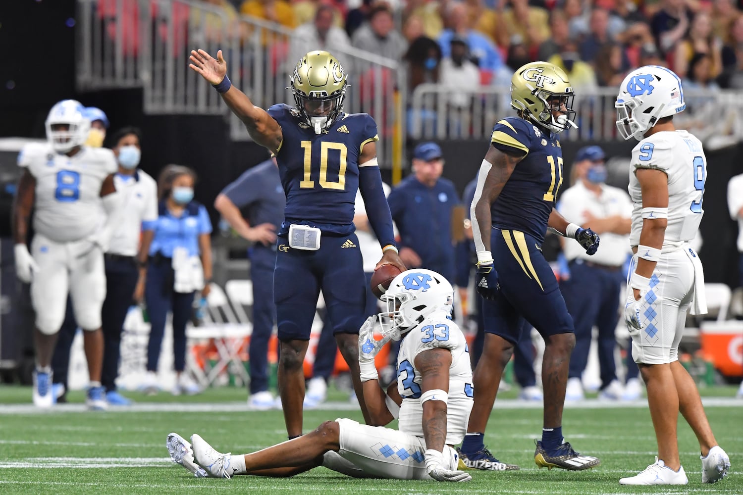 Georgia Tech-North Carolina football