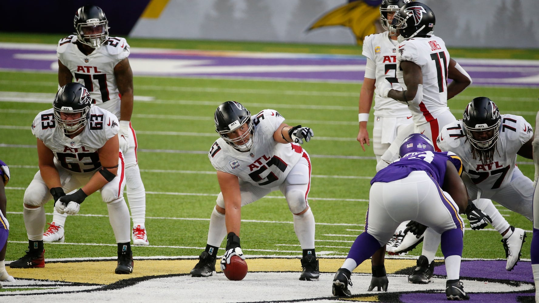 Falcons at Vikings