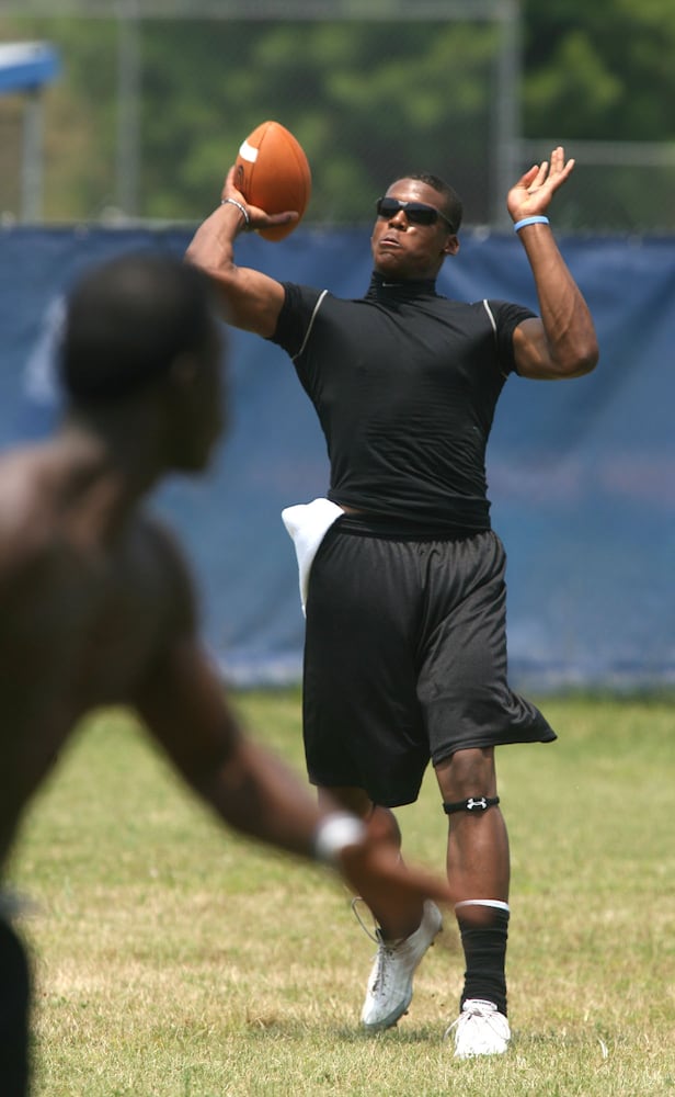 Cam Newton in Georgia