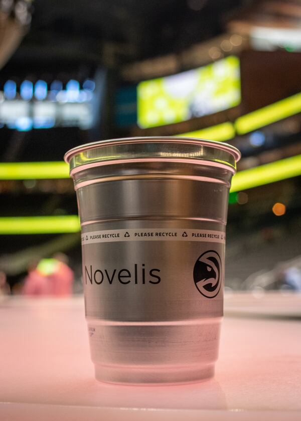 Novelis is becoming the official aluminum recycling and sustainability partner on State Farm Arena’s journey to being a TRUE zero-waste venue, according to a news release Monday from the Atlanta Hawks. 