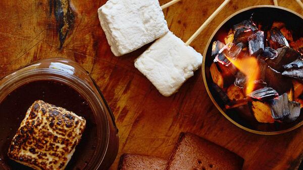 Tableside S'mores at the Alchemist. (Photo by LibbyVision.com)