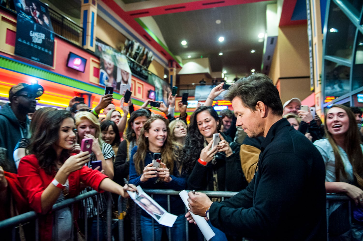 Mark Wahlberg at Atlantic Station