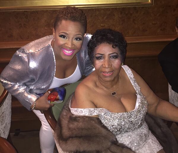 Atlanta-based soul singer Avery Sunshine sang for Aretha Franklin at her 2015 birthday party in New York. Photo courtesy of Avery Sunshine.