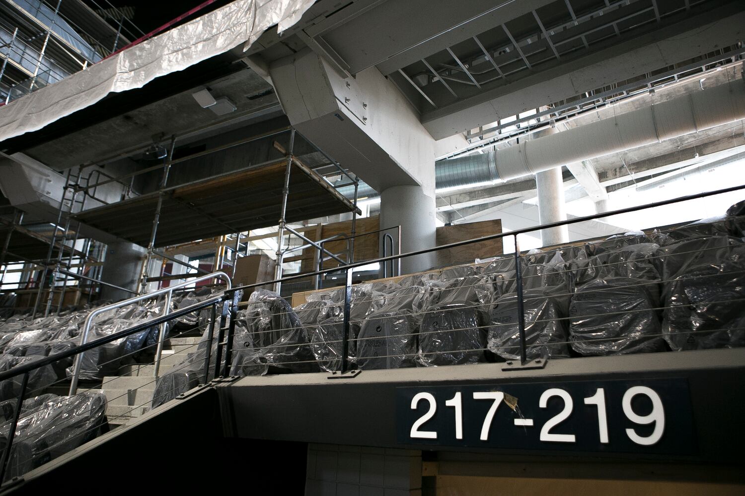 Photos: Hawks’ arena gets a facelift