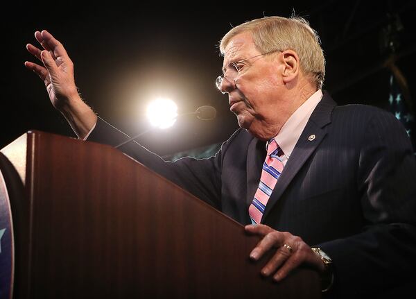 U.S. Sen. Johnny Isakson, R-Ga. Curtis Compton /ccompton@ajc.com