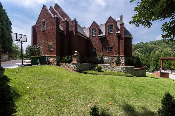 A look at 3863 Streamside Drive in Marietta, which is being sold for $2.5 million. The 12,000-square-foot castle sits on an acre just off Sope Creek.