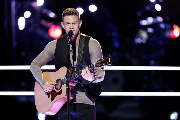 THE VOICE -- "Knockout Rounds" -- Pictured: Nick Hagelin -- (Photo by: Tyler Golden/NBC)