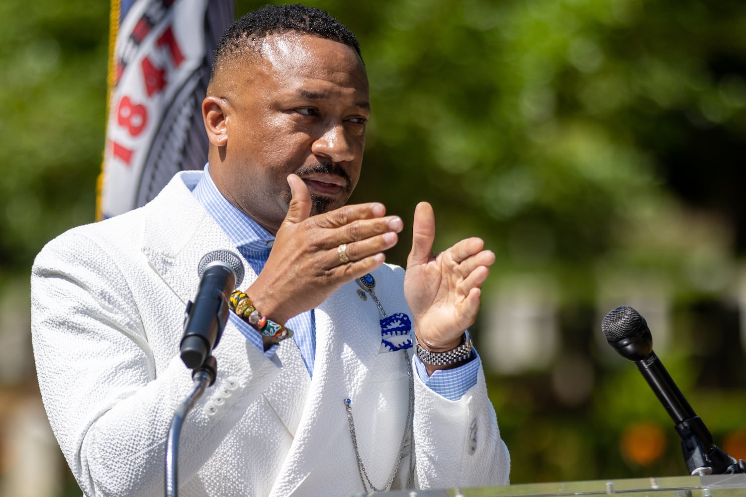 Newly restored African American Burial Grounds