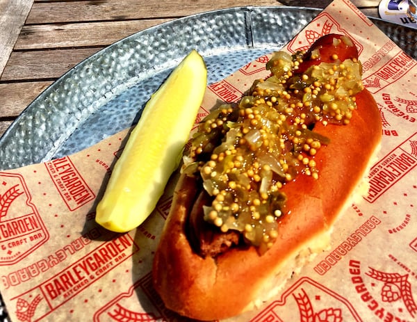 The menu at Barleygarden Kitchen and Craft Bar claims to serve “The Best Hot Dog You’ll Ever Eat.” It would make our critic’s top five, but check it out for yourself. CONTRIBUTED BY WYATT WILLIAMS