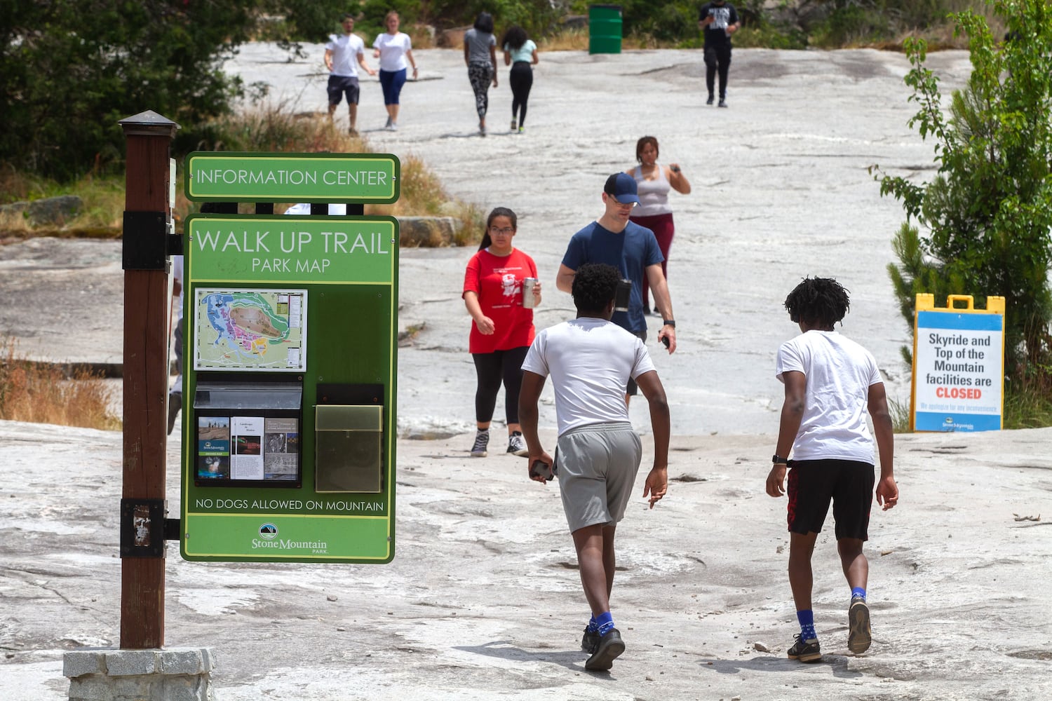 PHOTOS: Outdoor aficionados return to Stone Mountain Park