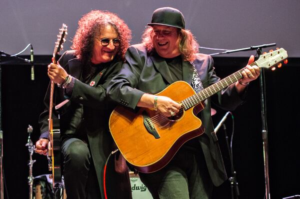 Drivin' N' Cryin' rattled the Tabernacle windows with their spirited rock. Photo: JONATHAN PHILLIPS / SPECIAL