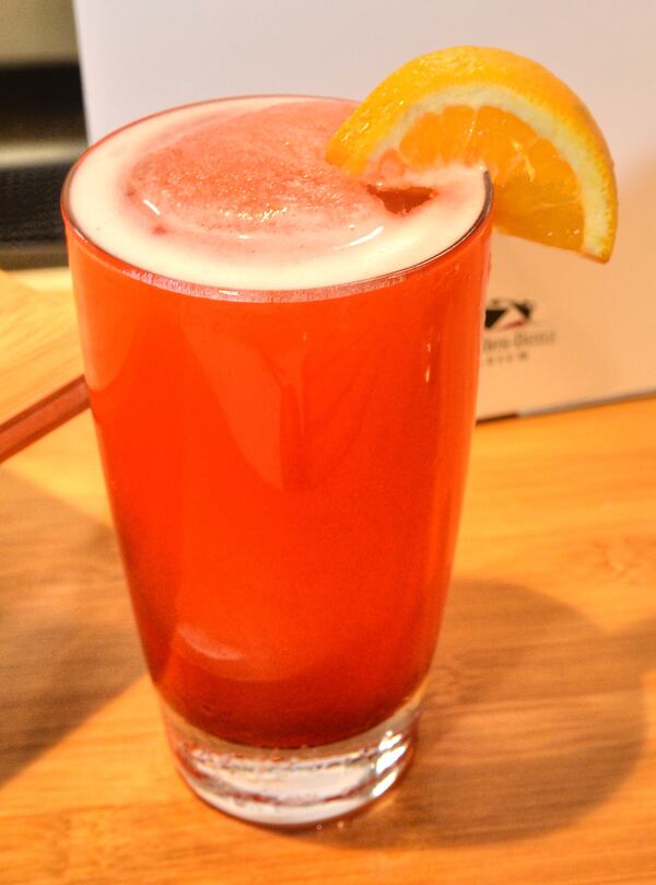  Neighborhood Punch, a frozen mai tai made with watermelon, Jack Fire and grenadine / Photo by Chris Hunt