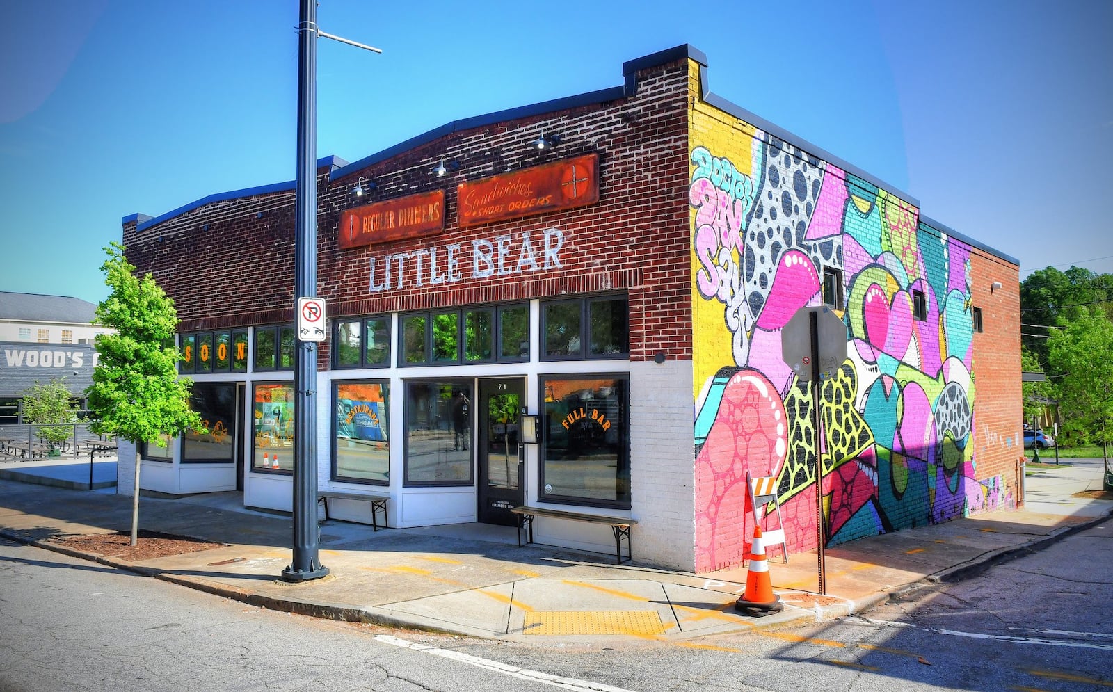 Exterior of Little Bear on Georgia Avenue in Summerhill.  CONTRIBUTED BY CHRIS HUNT PHOTOGRAPHY