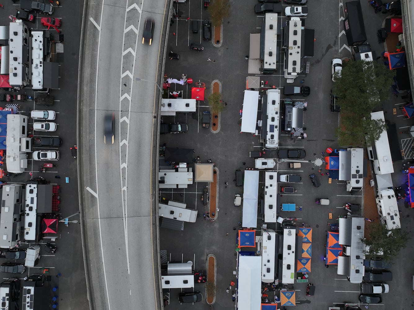 Georgia vs Florida tailgating