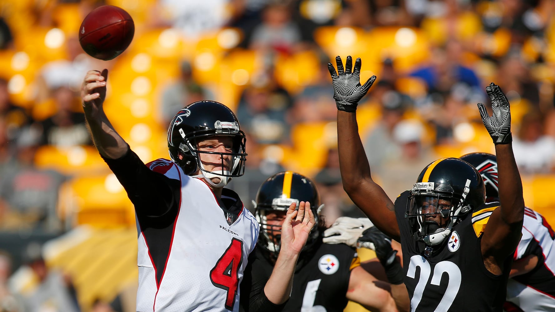 Photos: Falcons take on Steelers in exhibition game