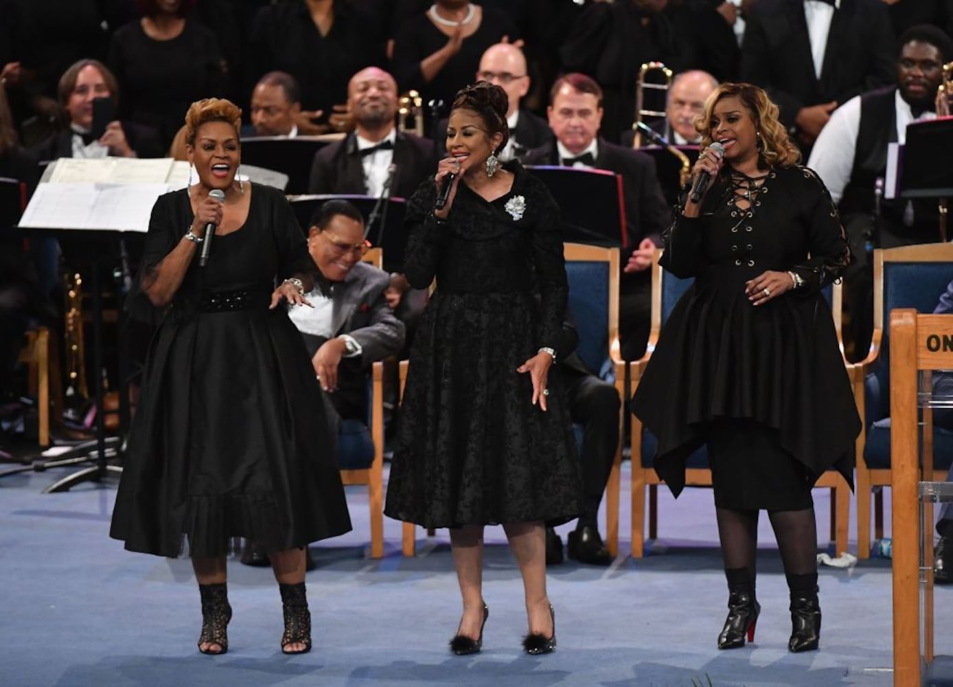 Photos: Aretha Franklin funeral