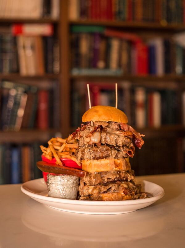 Let's see if your father can take on this Epic Burger challenge. Image courtesy of The Beauty and The Beeeef