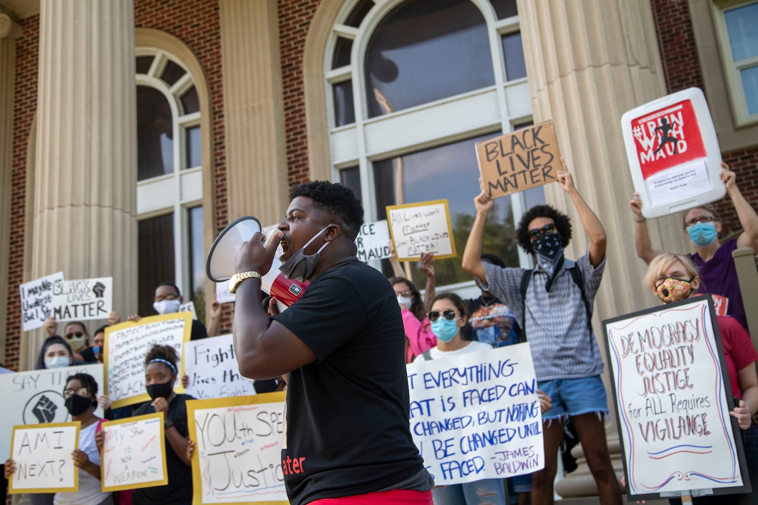 Photos: Ahmaud Arbery probable cause hearing and protests