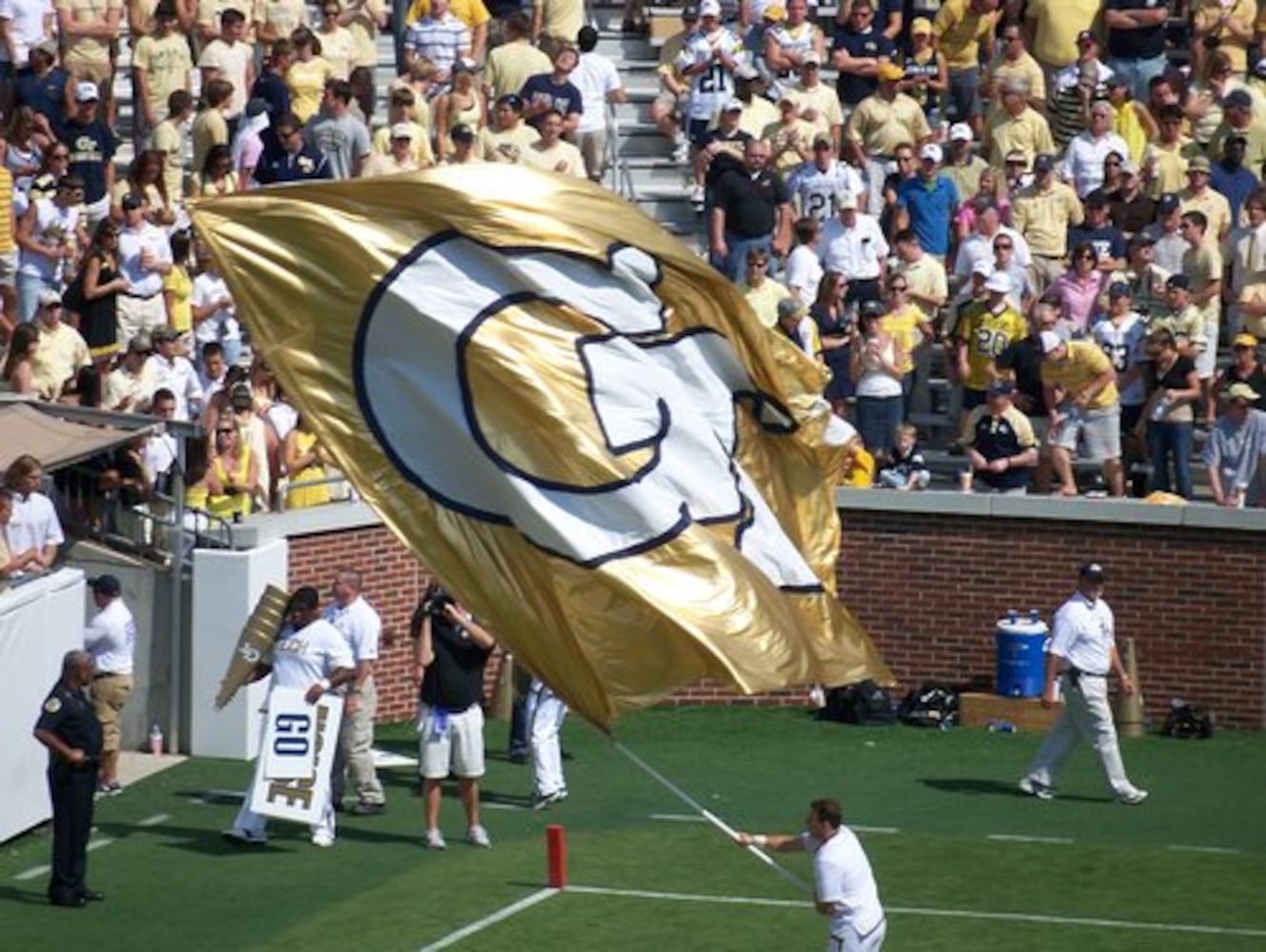 Tailgating in Black and Gold