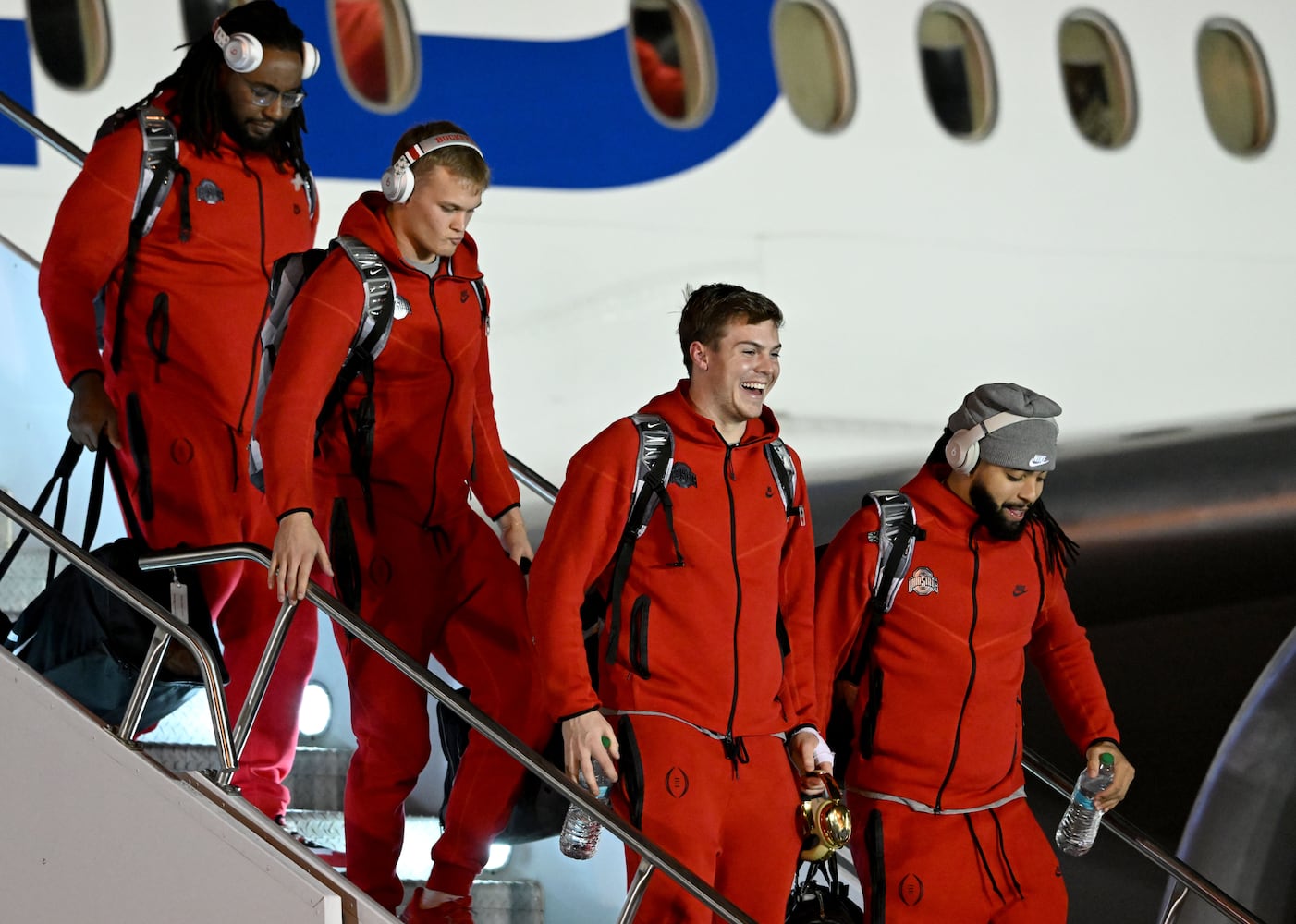 Photo: CFC title team arrivals