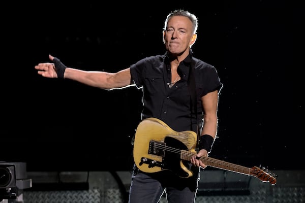 Bruce Springsteen is campaigning for Vice President Kamala Harris in Georgia this week.