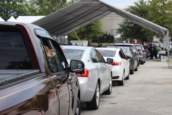 Saturday's drive was the fourth event where DeKalb County officials offered financial incentives for residents to get vaccinated.