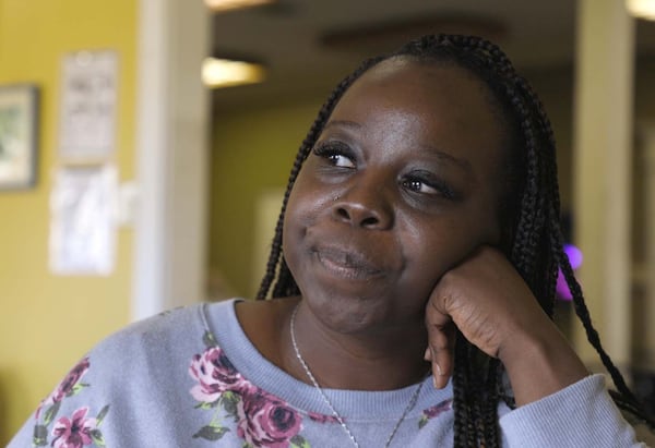 While waiting for her lunch order inside Bonita's Carry-Out in Plains, Samiaya Mobley reflects on what the Carters mean to the town. RYON HORNE / RHORNE@AJC.COM