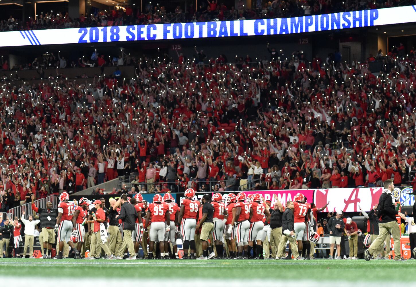 Photos: Bulldogs fall to Alabama in SEC Championship game