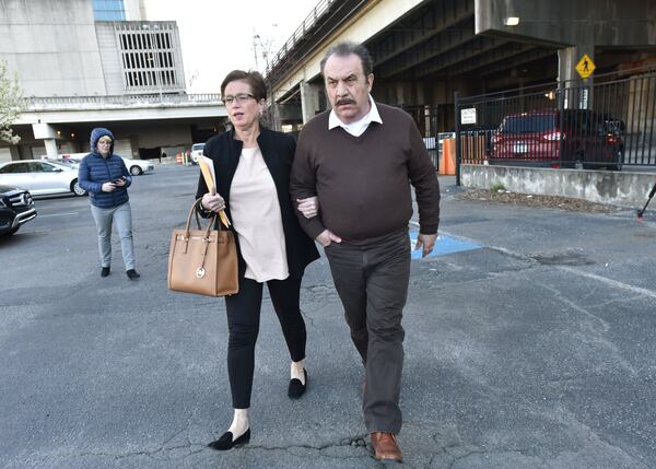 Lohrasb "Jeff" Jafari leaves federal court in Atlanta after a hearing in March 2019. HYOSUB SHIN / HSHIN@AJC.COM