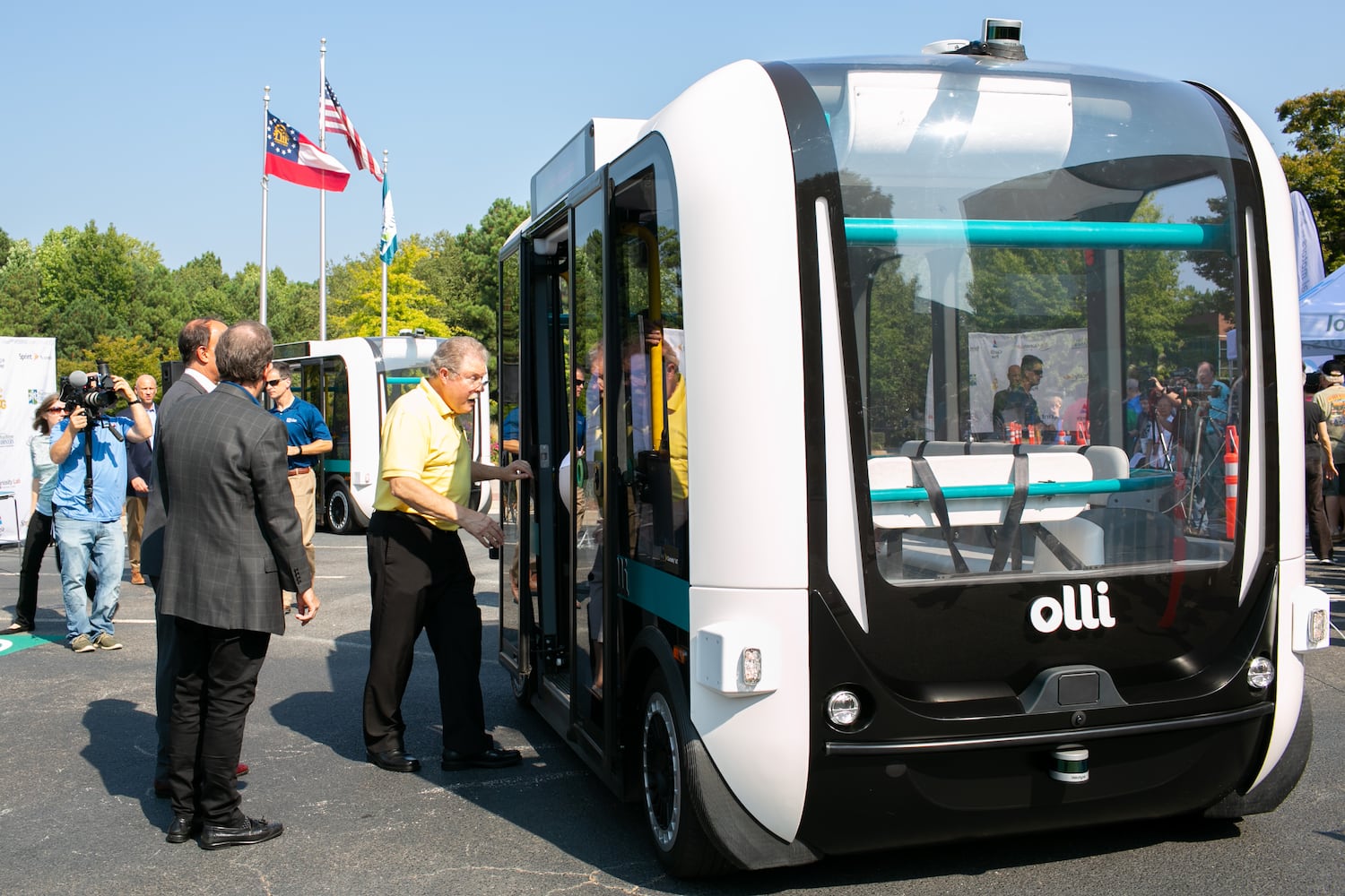 Peachtree Corners' self-driving shuttle