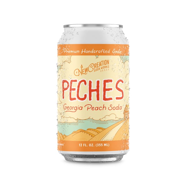 Peches soda. (Courtesy of Hierogram)