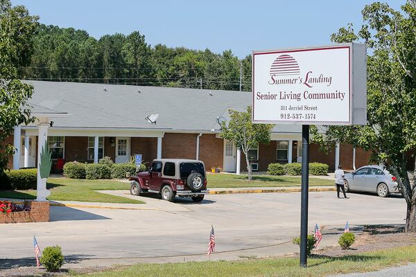 Summer's Landing Senior Living Community, located at 311 Jerriel Street, in Vidalia. (Alyssa Pointer/alyssa.pointer@ajc.com)