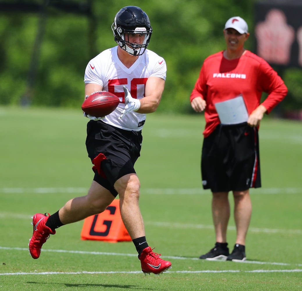 Photos: Falcons rookies suit up for mini-camp