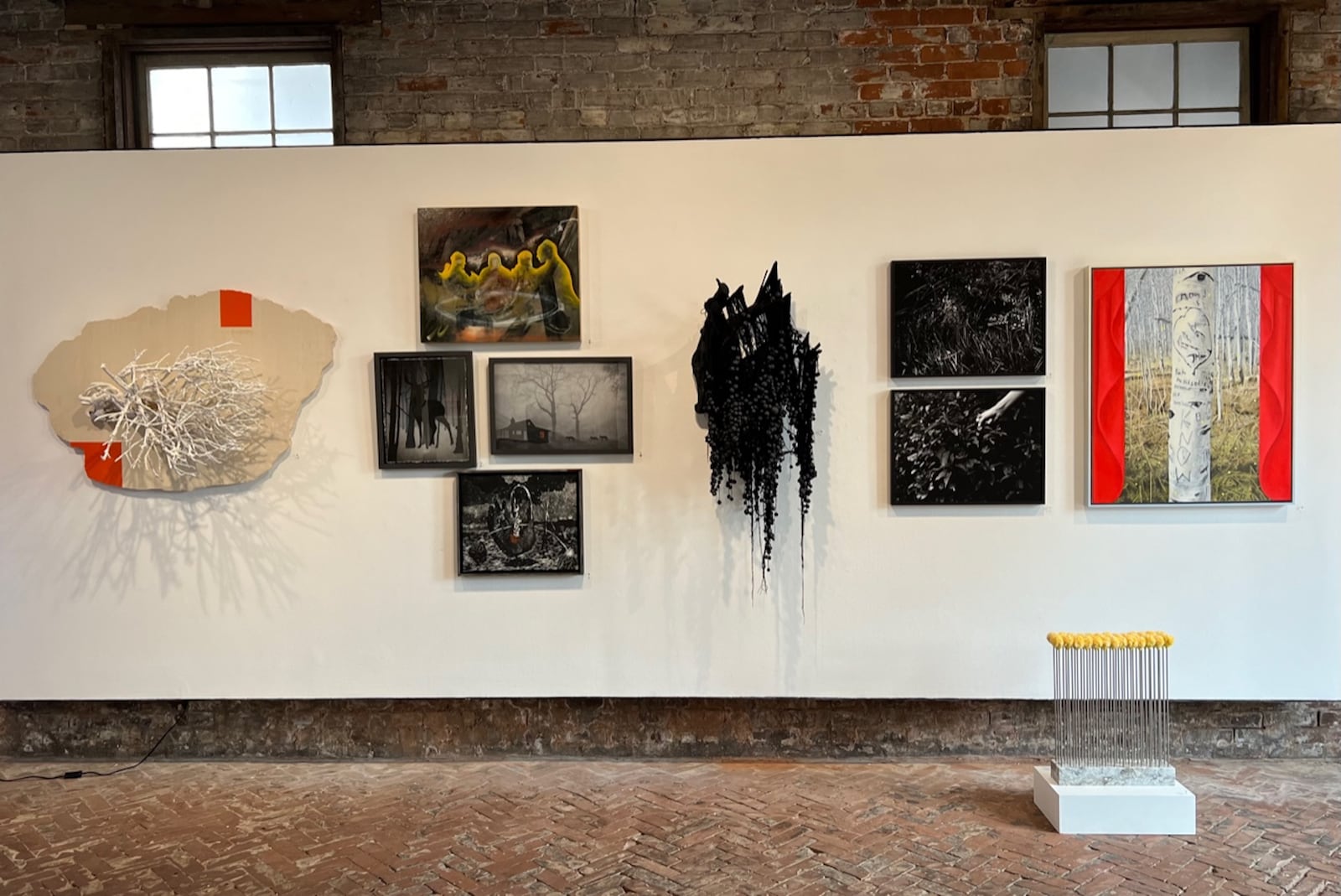 “The December Show” at Whitespace includes work by artists who have exhibited at the gallery in 2023.