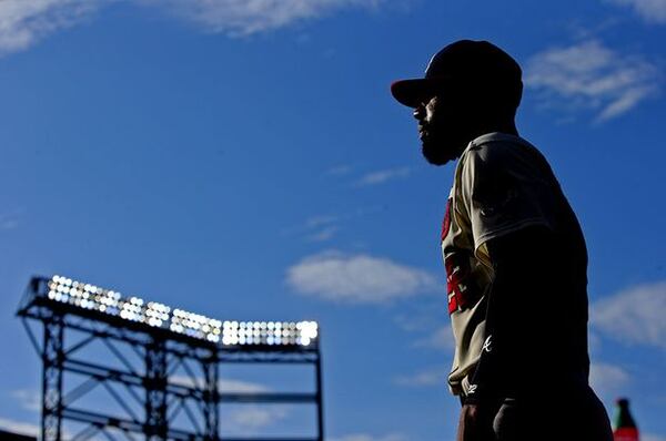 Jason Heyward was one of the trio of Braves, along with Justin Upton and Freddie Freeman, who carried the bulk of the offensive load in August. (Curtis Compton photo/AJC)