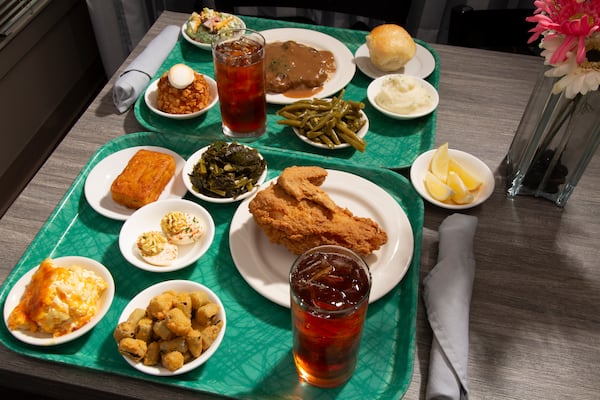 You can get a generous helping of Southern nostalgia at Magnolia Room in Tucker. Martha Williams for The Atlanta Journal-Constitution
