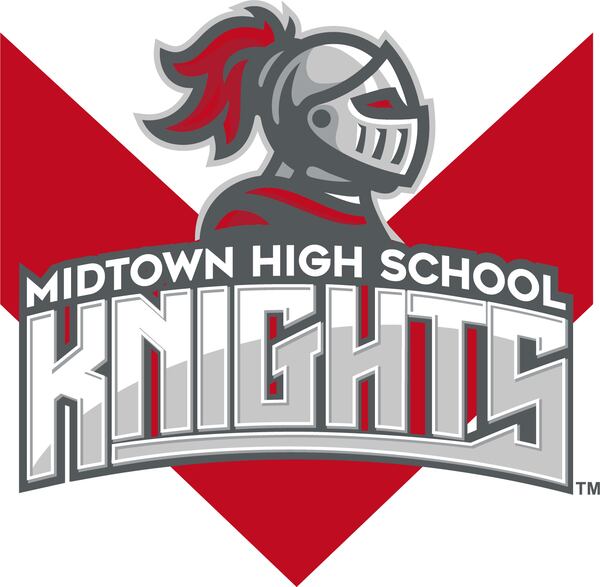 Midtown High School, the new name of Henry W. Grady High School, unveiled new logos as part of the Atlanta school's rebranding effort. Image courtesy of Midtown High School