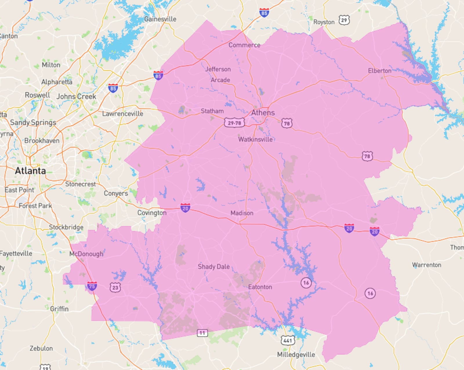 Georgia's 10th Congressional District.