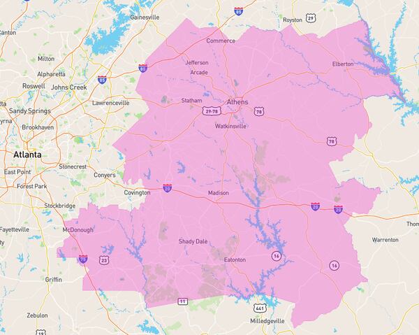 Georgia's 10th Congressional District.