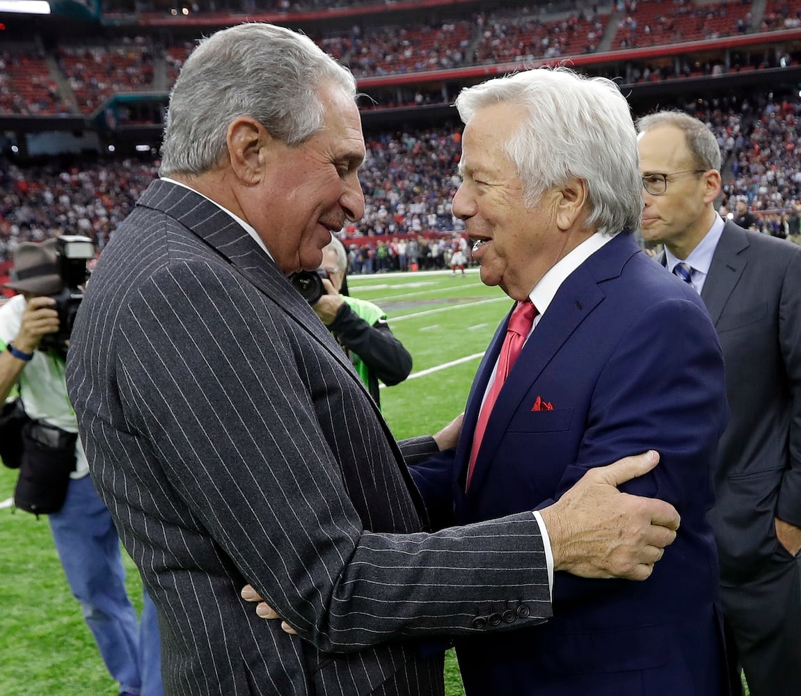 Photos: Arthur Blank and wife at Super Bowl