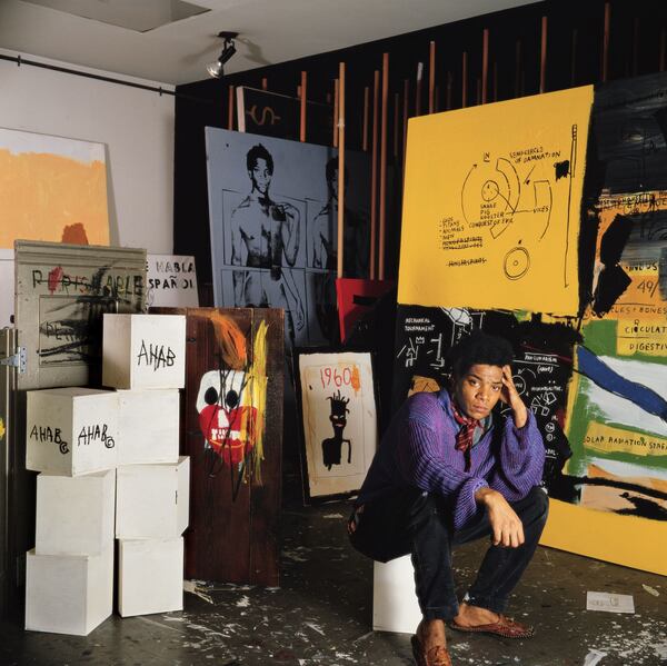 Jean-Michel Basquiat became a sought-after artist before his death at 27. File photo courtesy of High Gallery / Tseng Kwong Chi