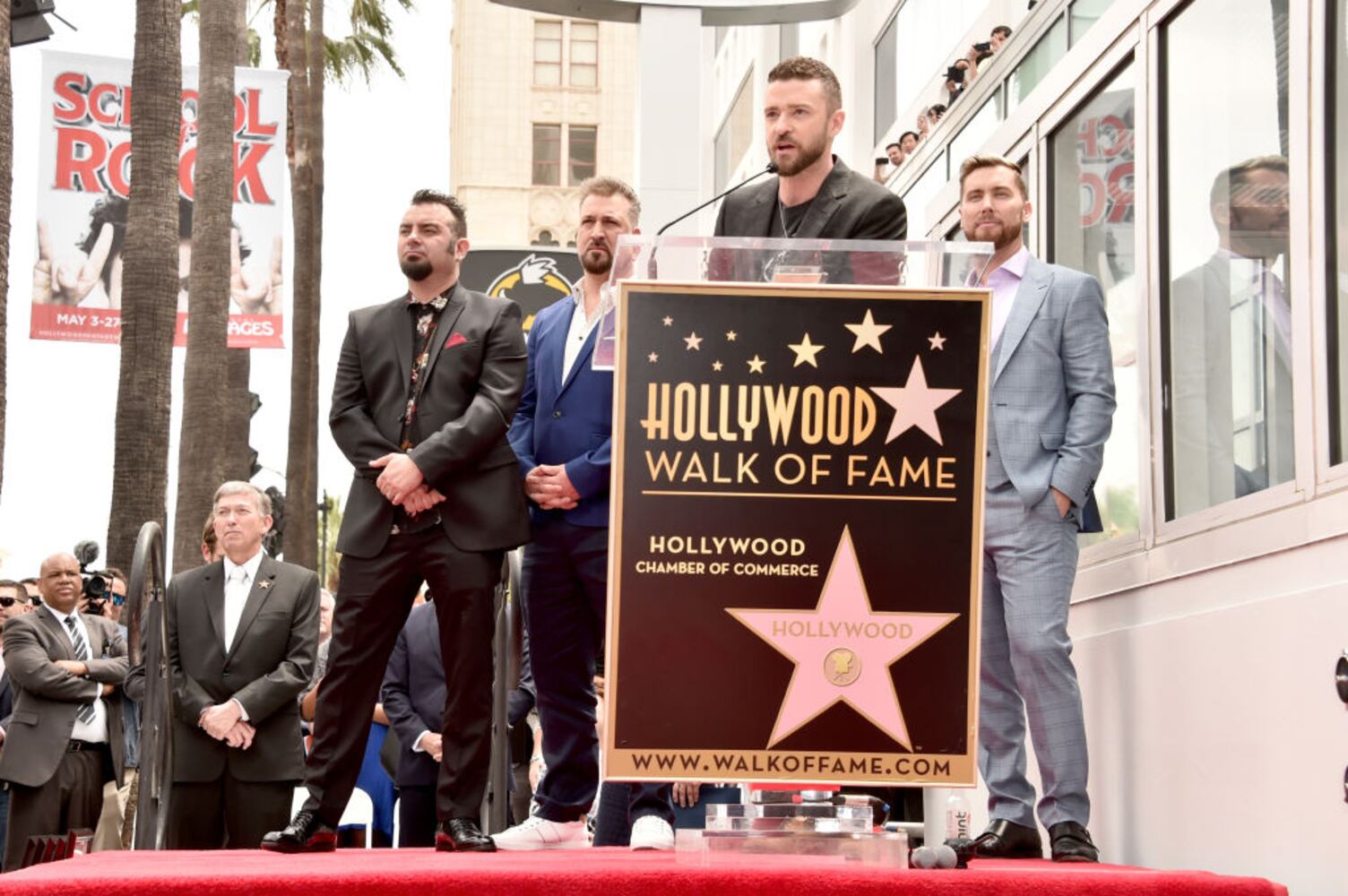 Photos: *NSYNC reunites for Hollywood Walk of Fame ceremony