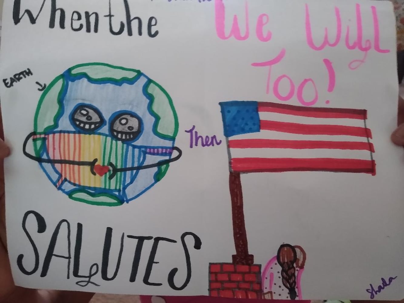 Art from the Heart: Kids thank front-line workers