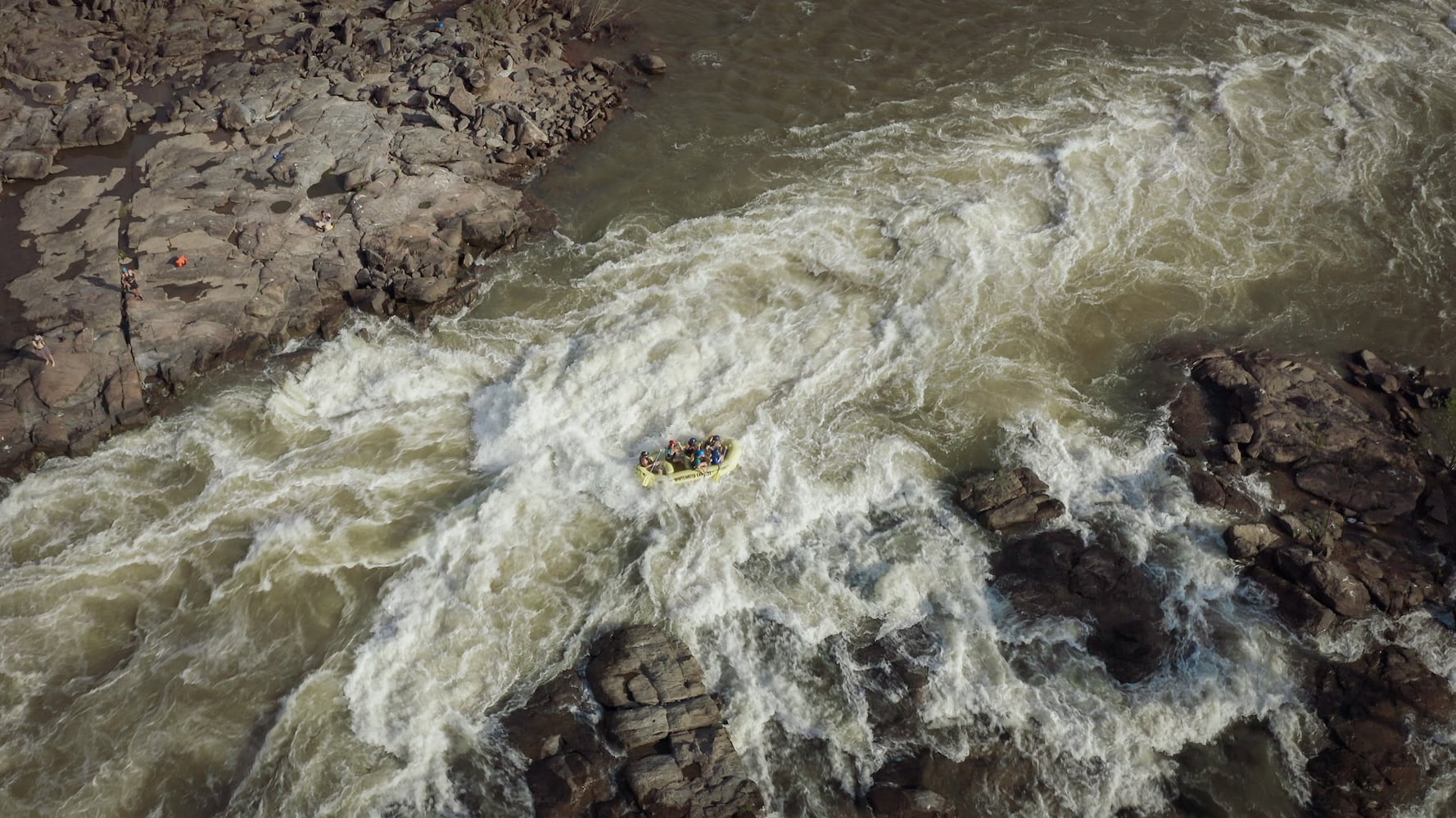 A river runs through Columbus, GA