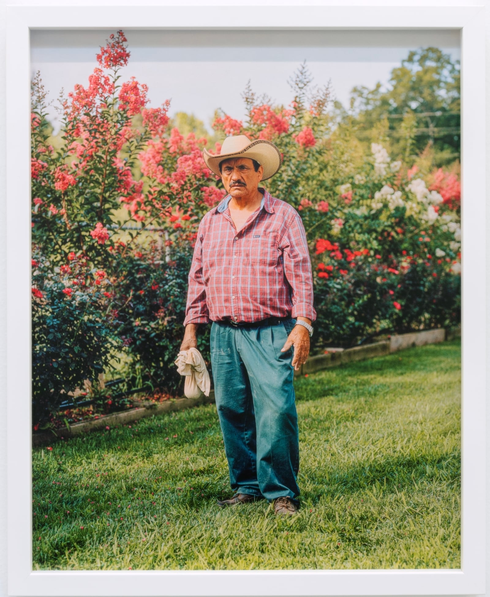 José Ibarra Rizo, "Rose Grower," 2024.